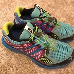 Salomon XR Mission Womens Size 9.5 Aqua Trail